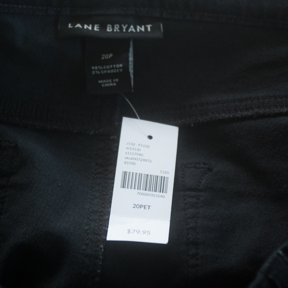NWT Lane Bryant Signature Fit Skinny Corduroy Pant - Picture 3 of 9